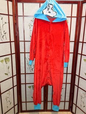 Dr. Seuss Adult Thing Pajama Costume - Spirit Halloween